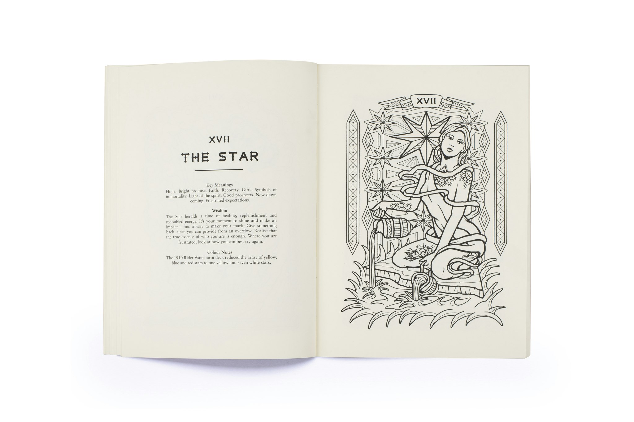 The Tarot Colouring Book