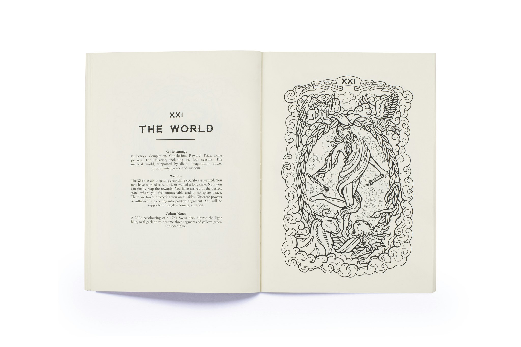 The Tarot Colouring Book