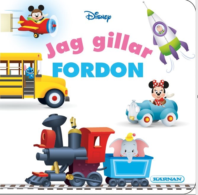 Jag gillar fordon (Pekbok)