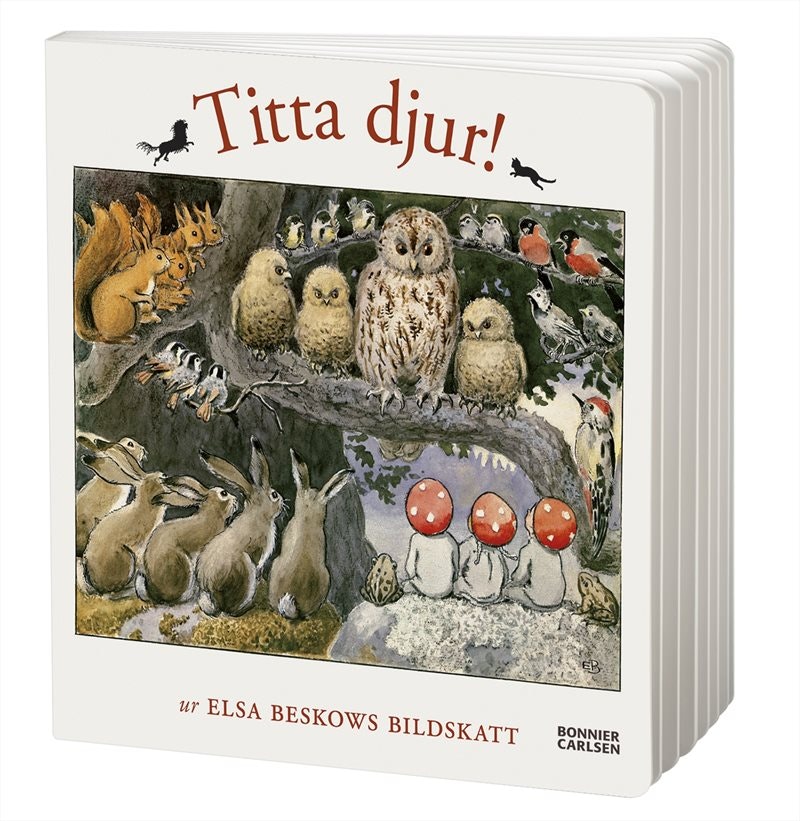 Titta djur - Pekbok med bilder av Elsa Beskow