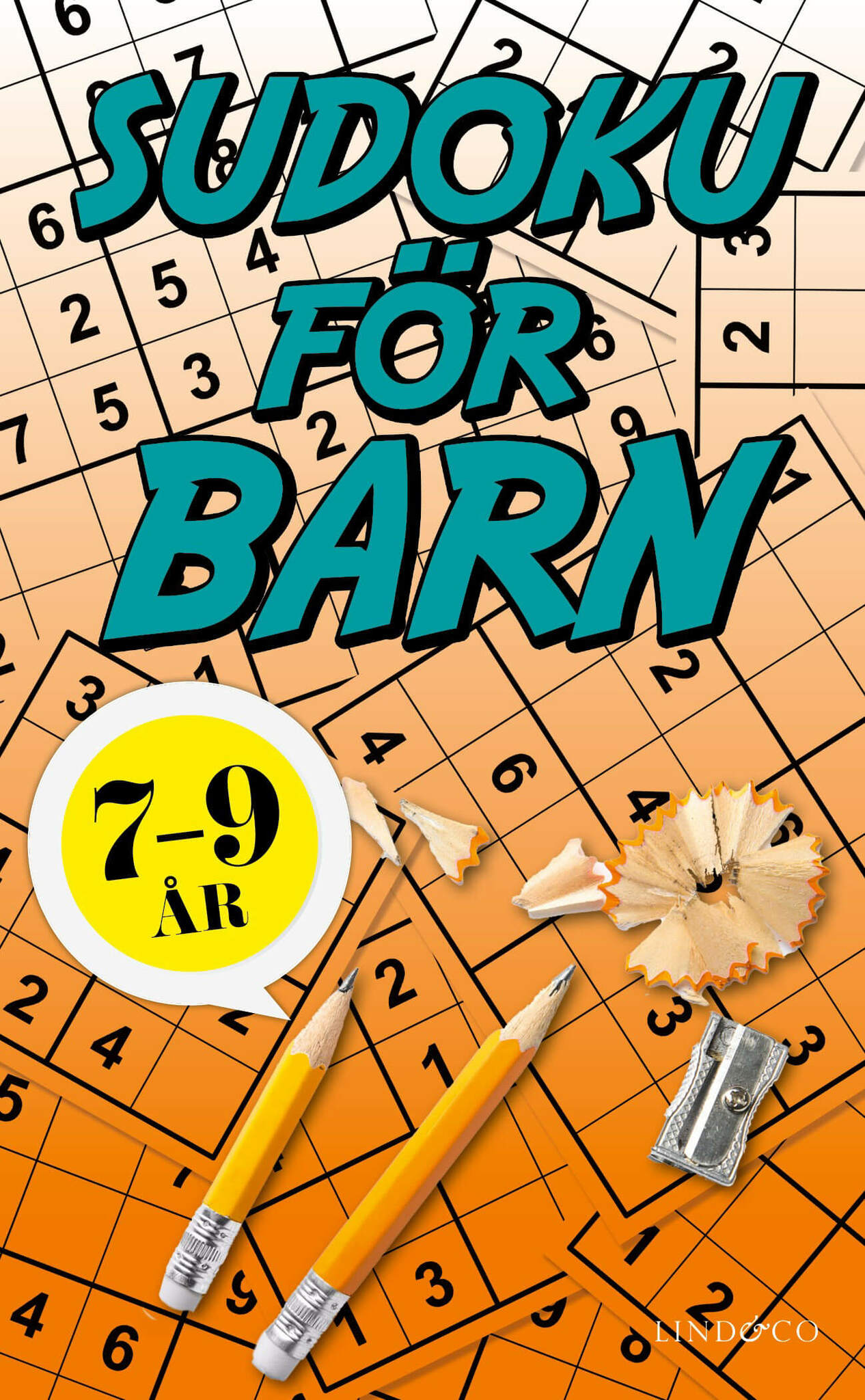 Sudoku för barn 7-9 år (Pysselbok)