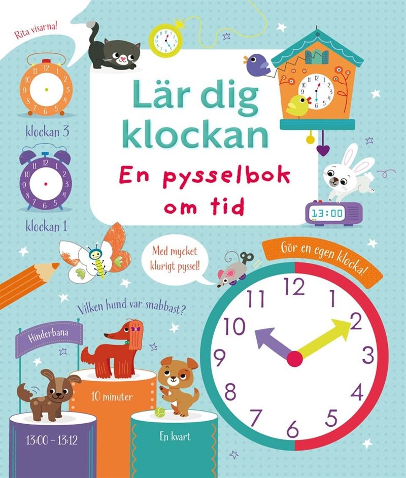 Lär dig klockan - En pysselbok om tid