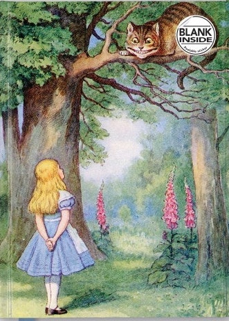 Anteckningsbok - Alice och Cozmoskatten (olinjerad)