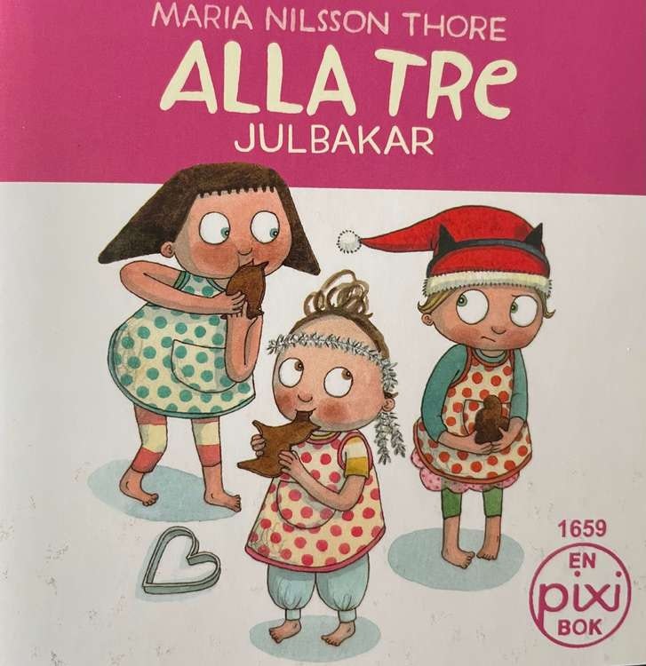 Pixiböcker med jul- och vintertema - Flera att välja på (Fraktfritt)