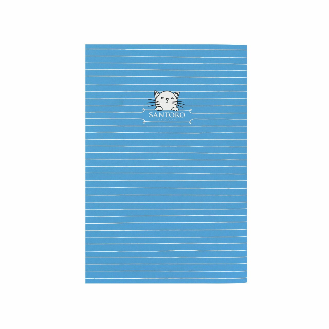 Anteckningsbok - Blå katt