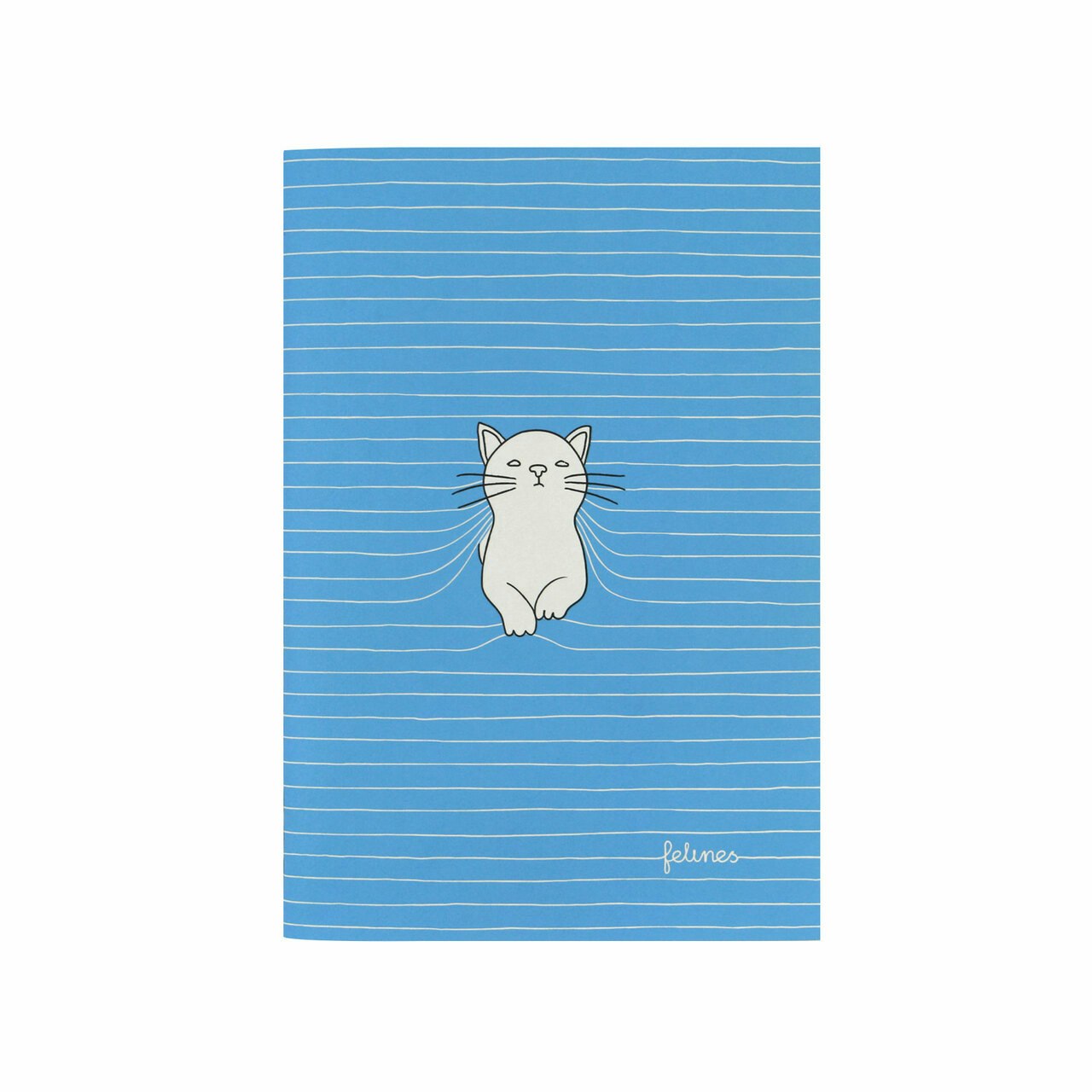 Anteckningsbok - Blå katt