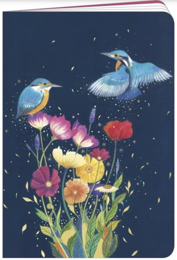 Anteckningsbok - Fåglarna och blommorna
