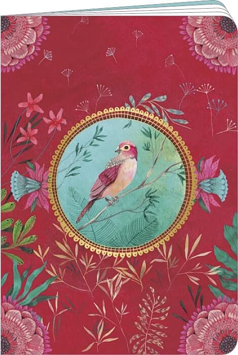 Anteckningsbok - Lilla röda fågel
