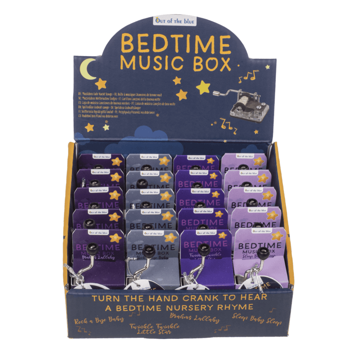 Vevbar speldosa - Bedtime Nursery Ryhmes - Brahms Lullaby