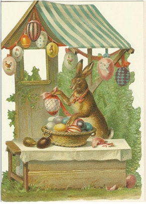 Bokmärkeskort med kuvert - Haren (Fraktfritt)