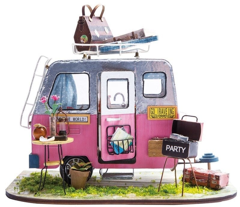 Miniatyrpyssel- Byggsats 'Camping'