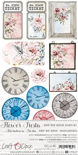 Vackra pysselpapper - Flower fiesta