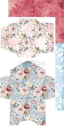 Vackra pysselpapper - Flower fiesta