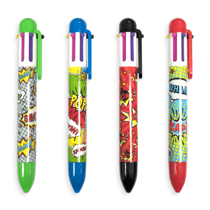 Olika färger i pennan - Comic attack - Välj vilken du vill ha