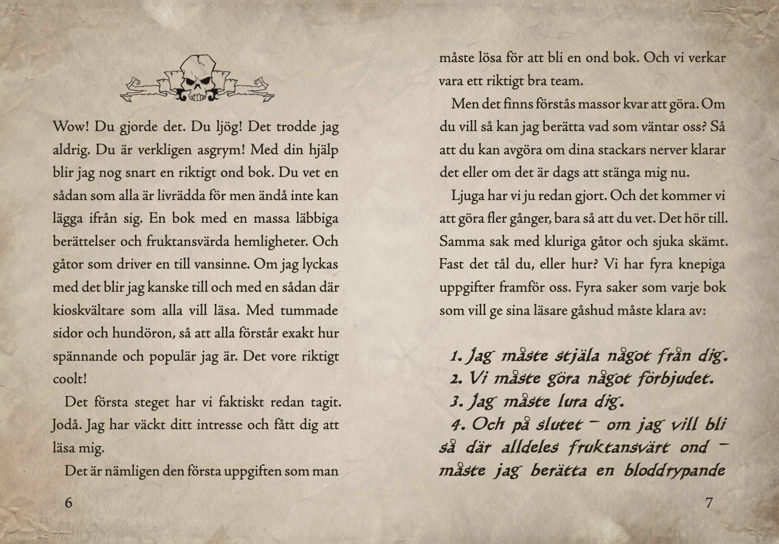 Den lilla onda boken - Första boken