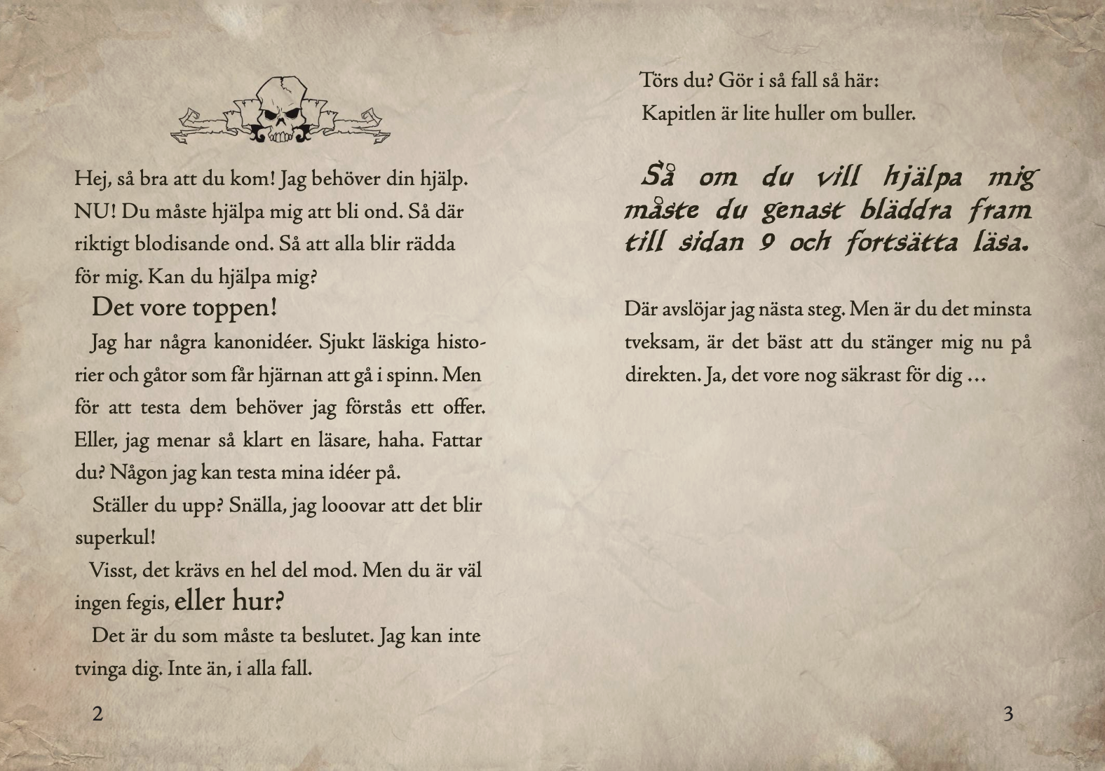 Den lilla onda boken - Första boken
