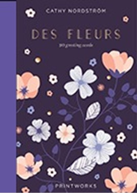 Des Fleures - 20 vackra gratulationskort med engelsk text