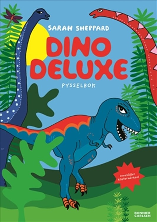 Dino Delux - Pysselbok med klistermärken