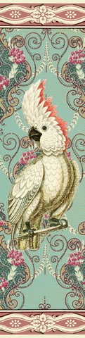 Vackert bokmärke - Kakadua (Fraktfritt)