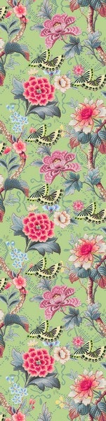 Vackert bokmärke - Blommor och fjärilar (Fraktfritt)