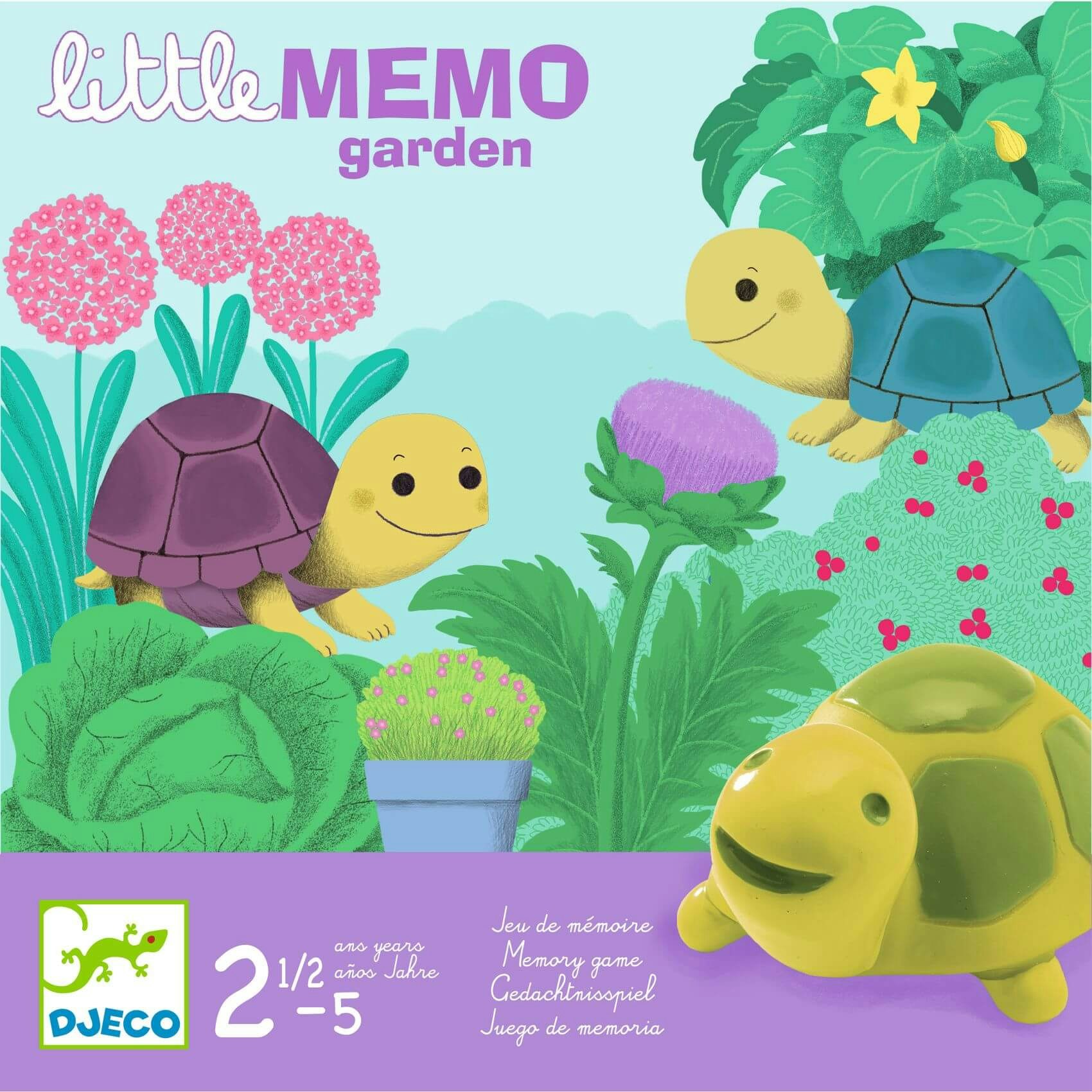 spel för de minsta från Djeco - Little Memo - Garden