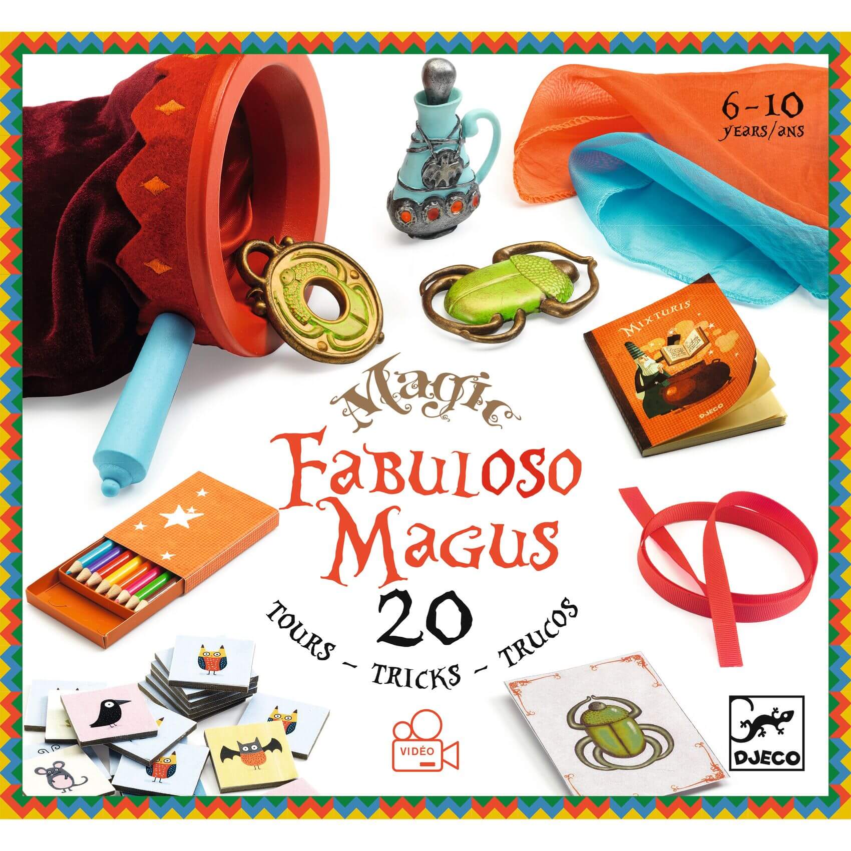 Fabuloso Magus - Trollerilåda med 20 olika tricks (6-10 år)