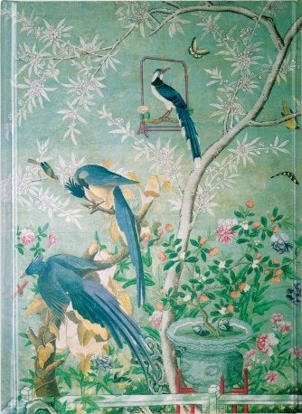 Lyxig anteckningsbok - Asiatiska fåglar