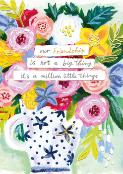 Dubbelt kort med kuvert - Vår vänskap (Fraktfritt)
