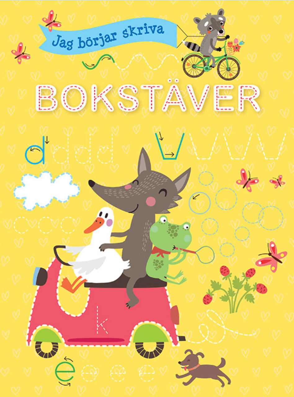 Jag börjar skriva Bokstäver