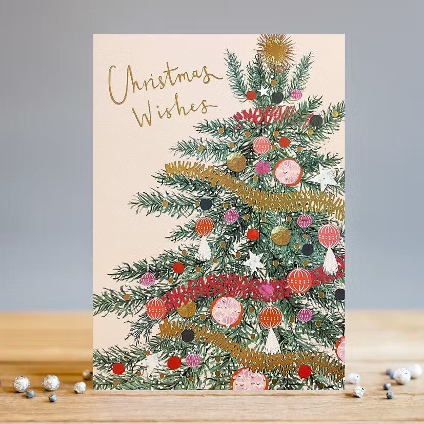 Julkort med kuvert - Julönskningar (Fraktfritt)