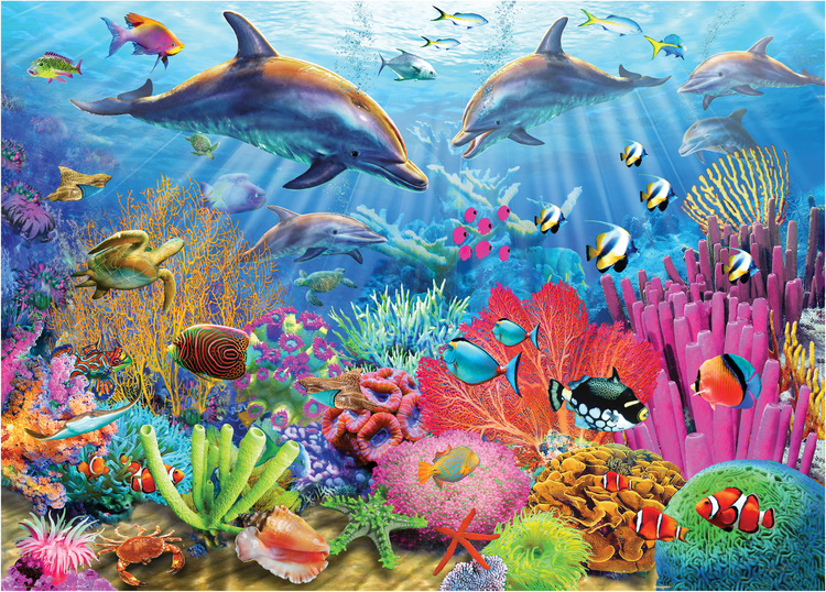 Pussel Korallrevet (1000 bitar)