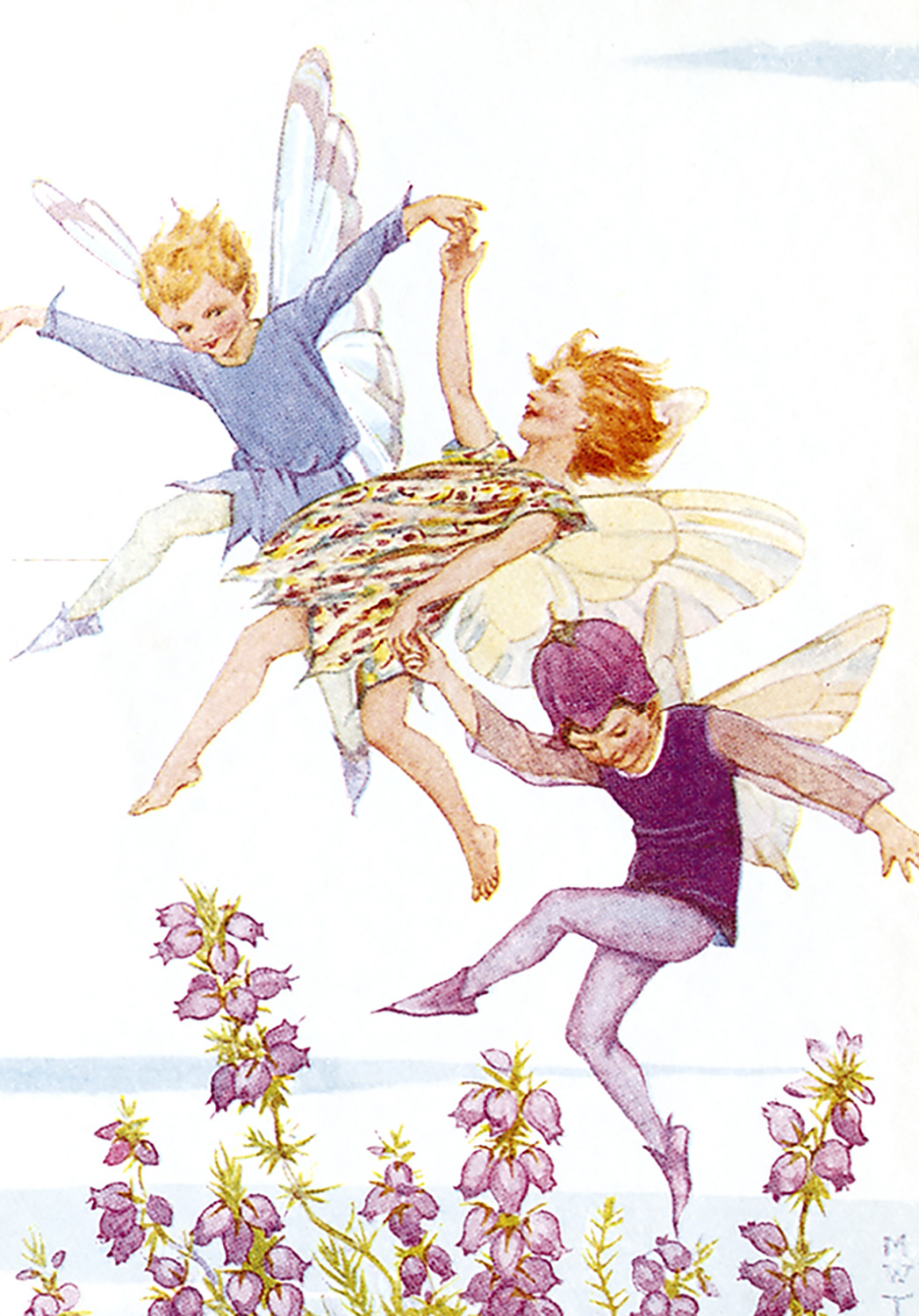 Litet kort med kuvert - Lavendel (Fraktfritt)