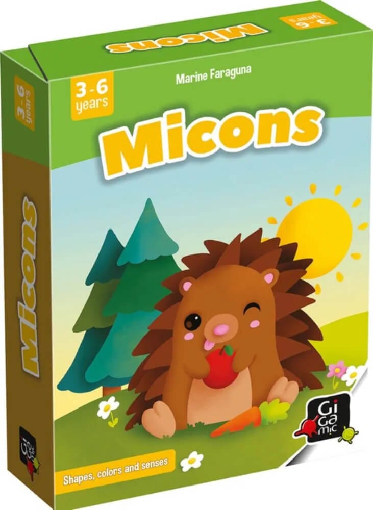 Micons - Mitt första kortspel - Spel från 3 år