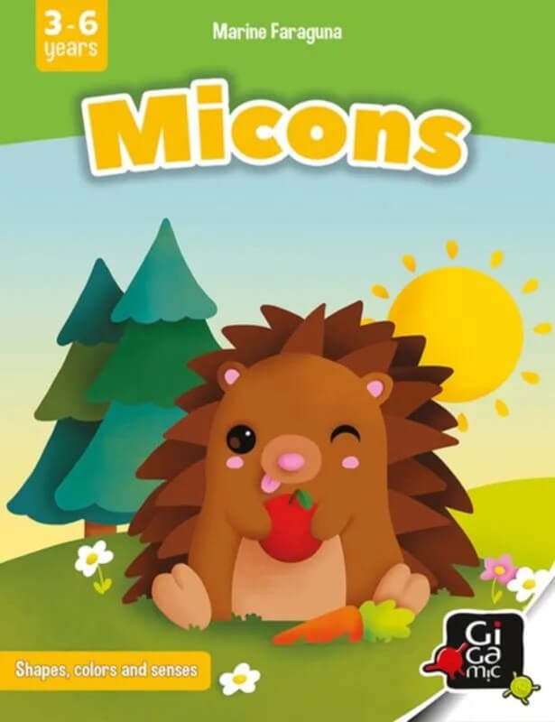 Micons - Mitt första kortspel - Spel från 3 år