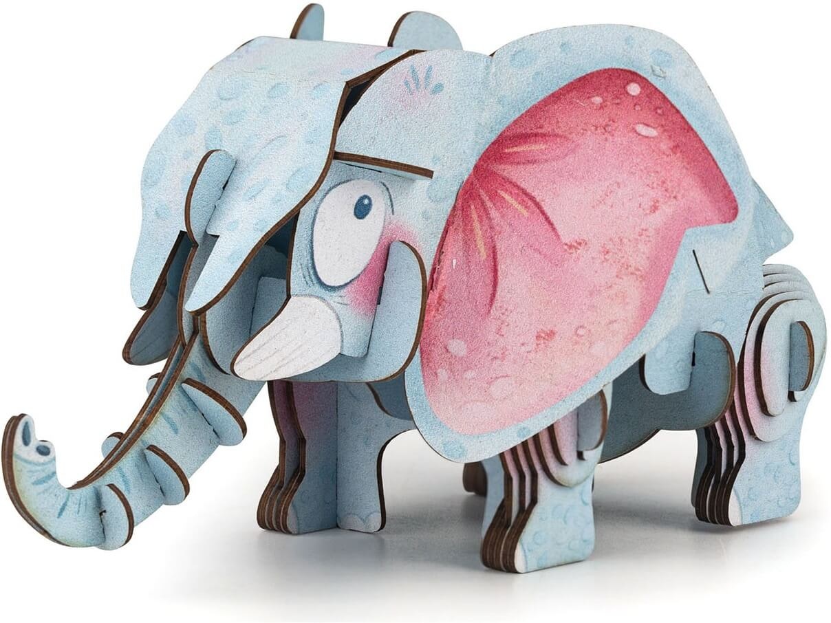 Byggsats med ljud - Elefant