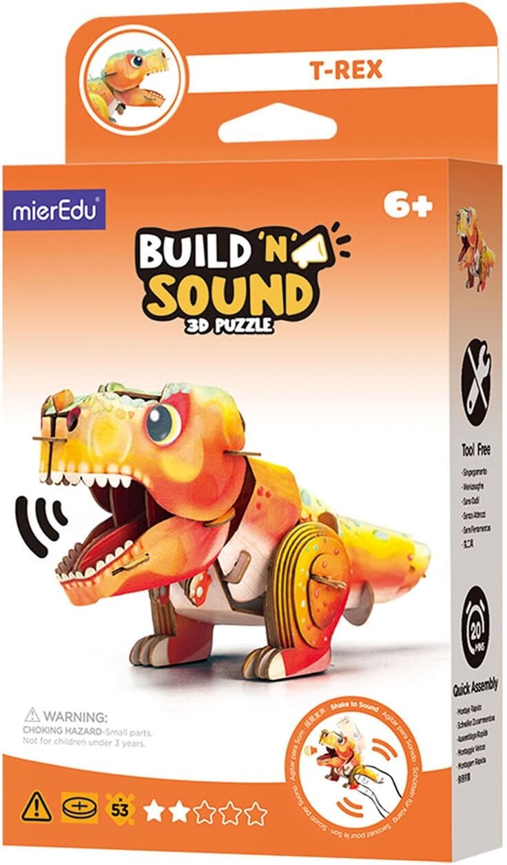 Byggsats med ljud - T-Rex
