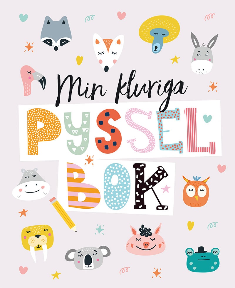 Min kluriga pysselbok (5-7 år)