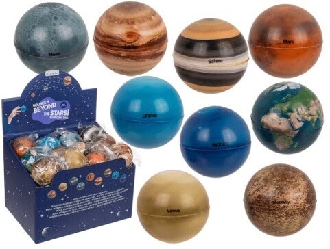Studsboll - Galaxy (Välj vilken planet du vill ha)