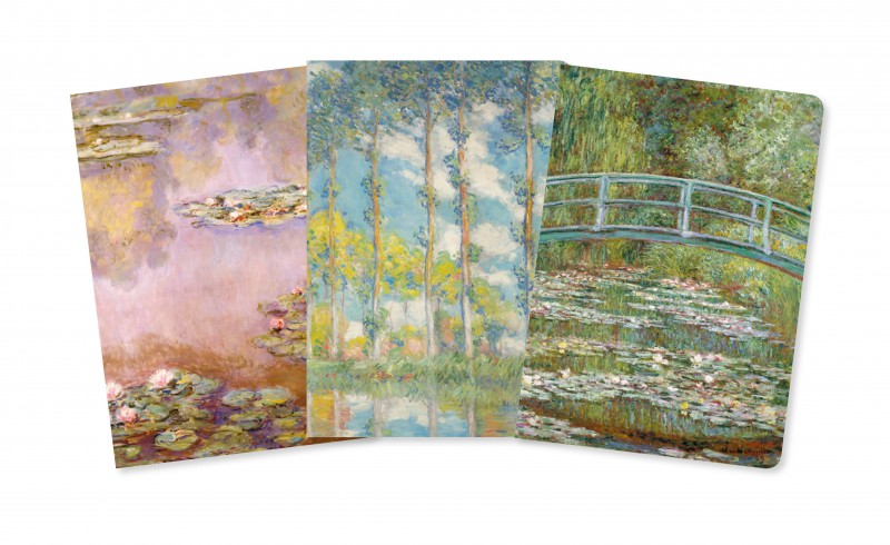 Anteckningsböcker (3 stycken) - Monet