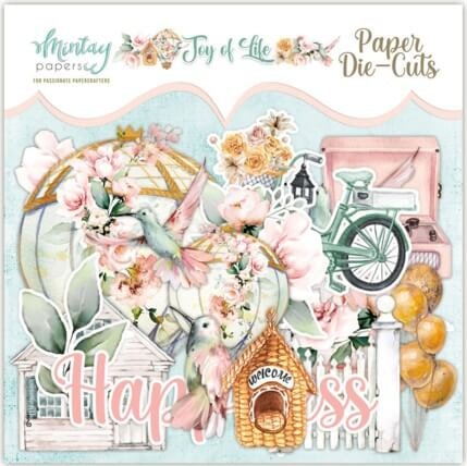 Vackert papperspyssel - Joy of life (53 delar)