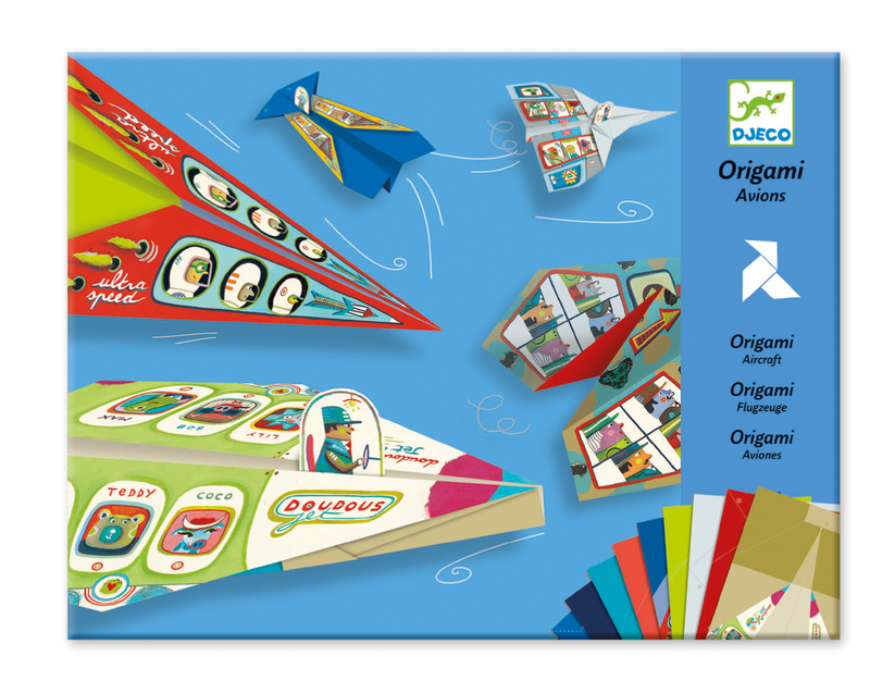 Origami - Vik pappersflygplan