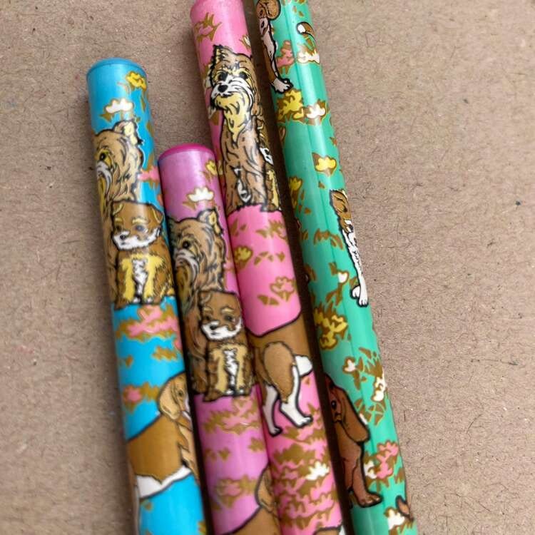 Fina blyertspennor - Hundar