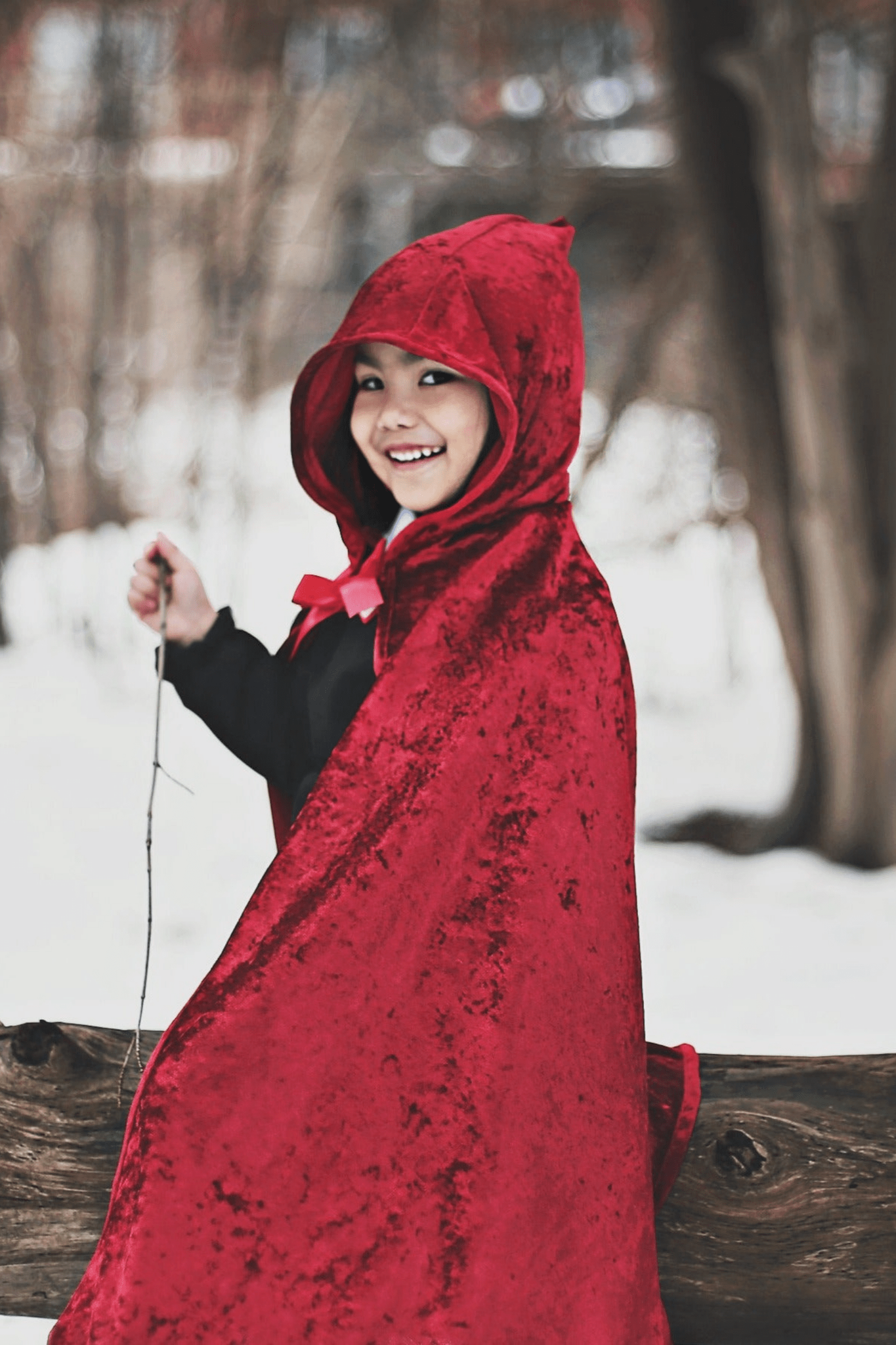 Rödluvan cape (4-6 år)
