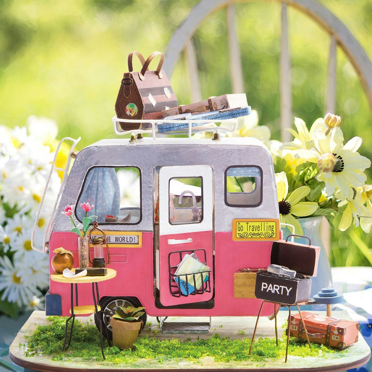 Miniatyrpyssel- Byggsats 'Camping'