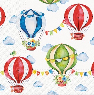 Servetter - Luftballonger