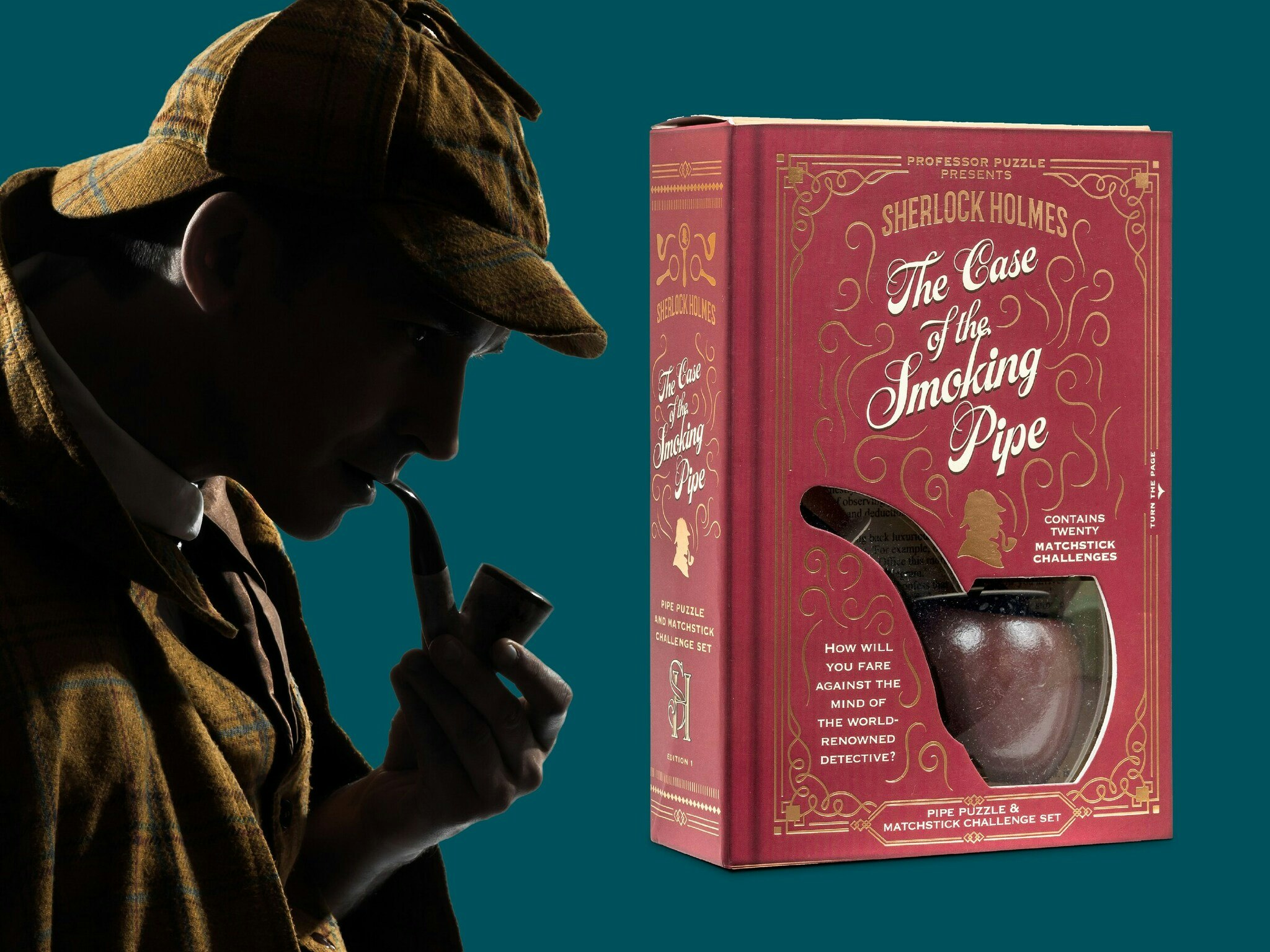 Sherlock Holmes - Fallet med den rykande pipan