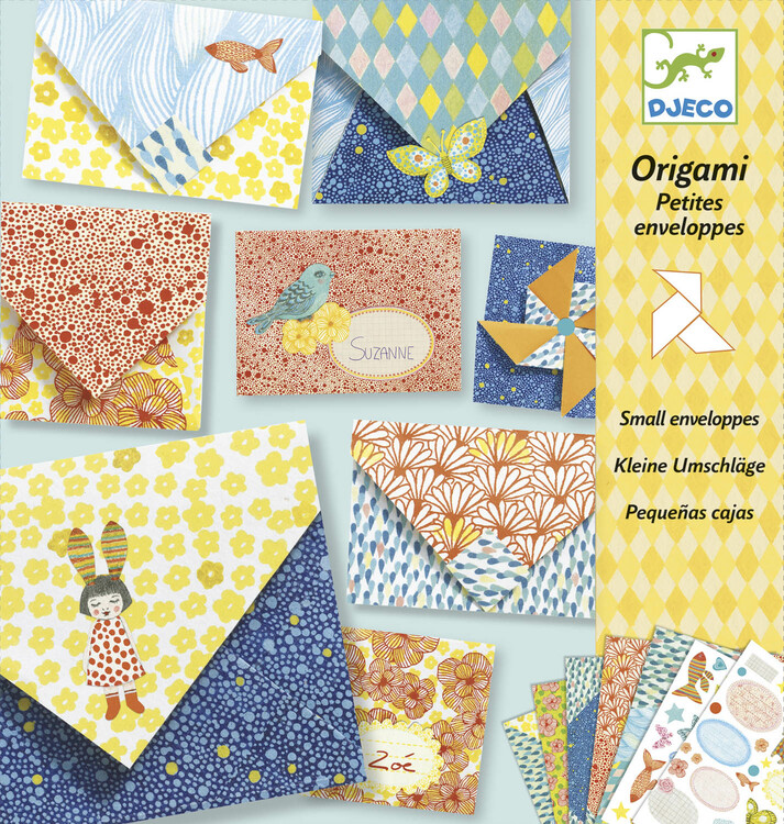 Origami- Vik egna kuvert av vackra papper