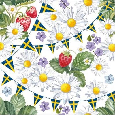 Sommarflagga - Servetter