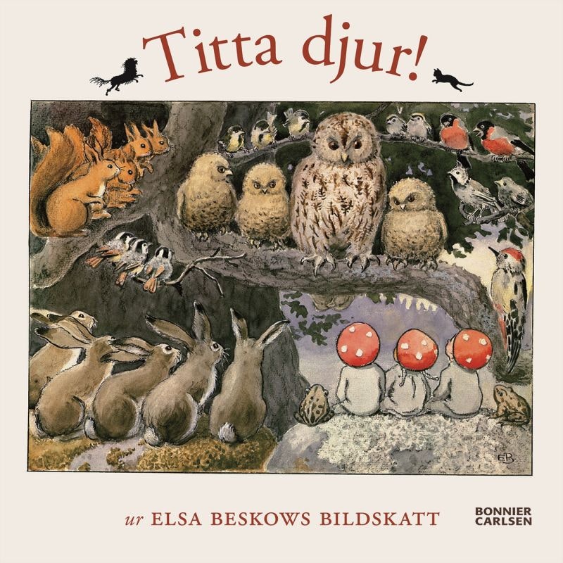 Titta djur - Pekbok med bilder av Elsa Beskow