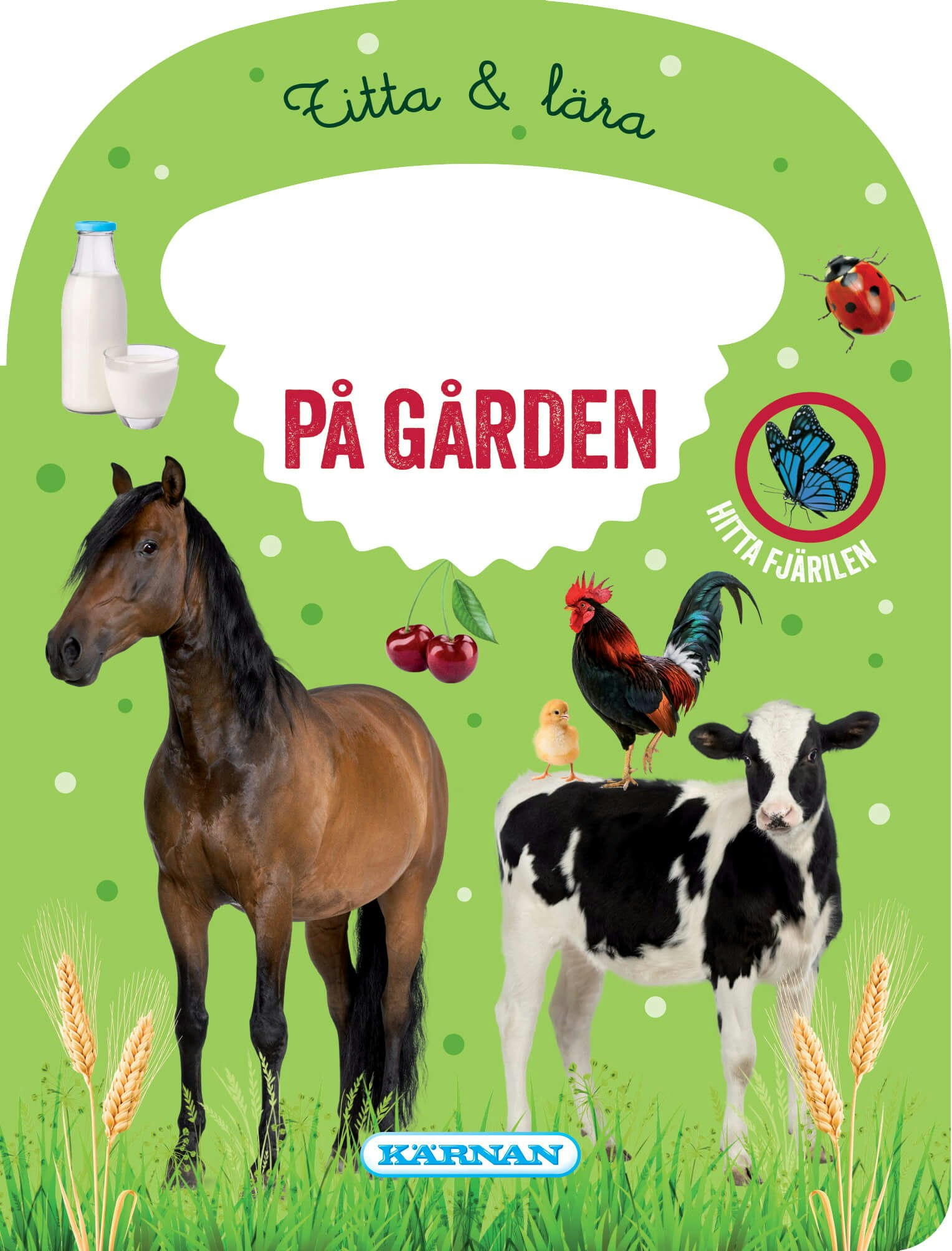 Titta & lära På gården - Pekbok